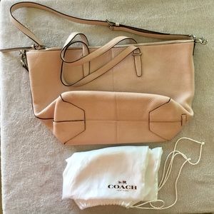 Pink Coach Shoulder Bag